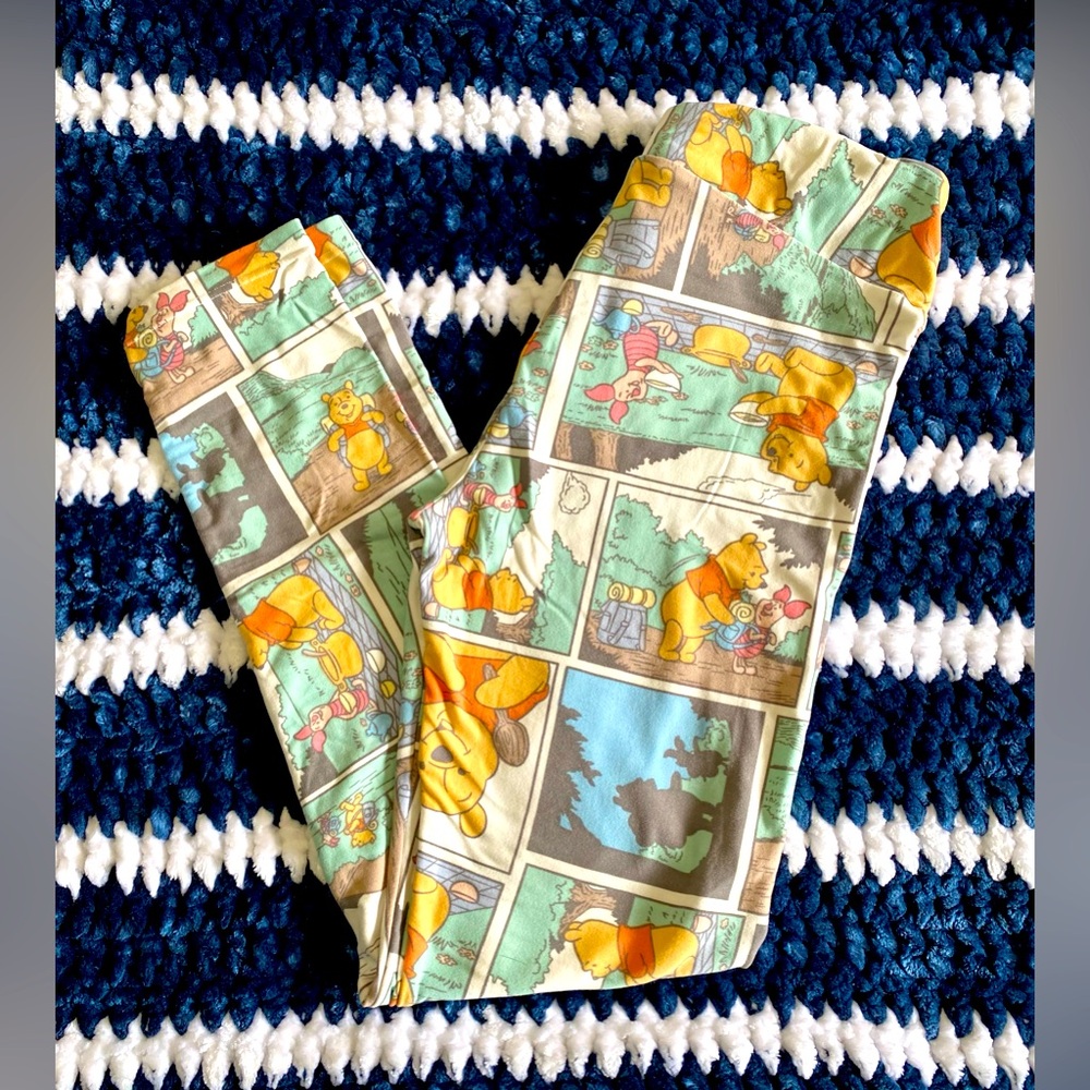 LuLaRoe OS Winnie The Pooh Leggings